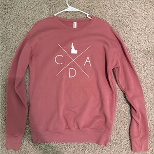 Coure D A’lene Idaho crewneck